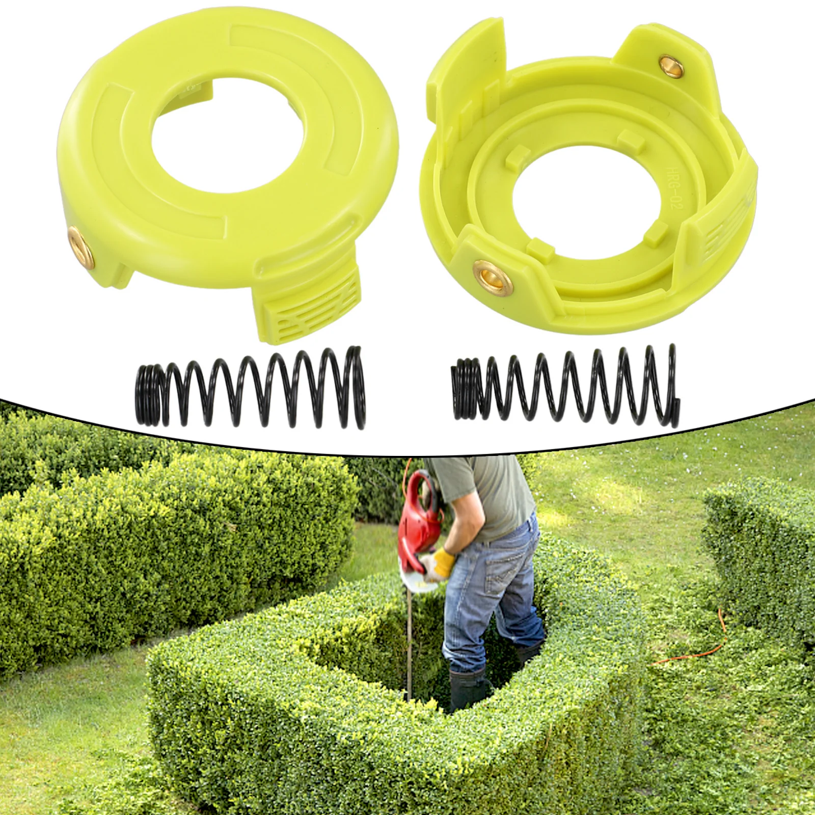 For RAC118 Spool Cover Spring Grass Trimmer Lawn Mover Replacement Spool Cap For RLT3525S For RAC118 For RAC118