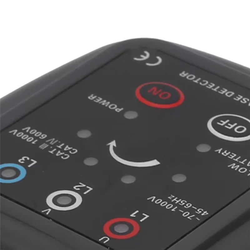 【USB-C Cable】ETCR1000C Phase Rotation Monitor Meter AC 70-1000V Non Contact Phase Sequence Detector