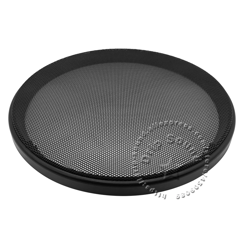 Para altavoz de Audio de coche grueso de 10 pulgadas y 267mm, cubierta de red de conversión, protección de rejilla de malla metálica circular decorativa