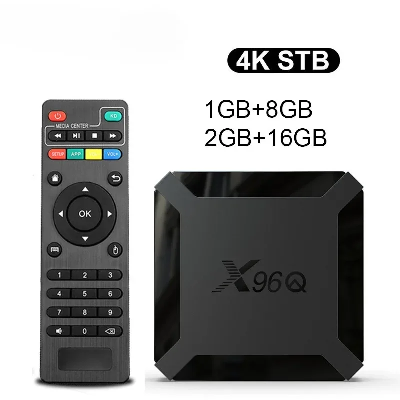 

X96Q Android 10.0 Smart TV BOX Allwinner H313 Quad Core 4K VS X96 Mini Set Top Box