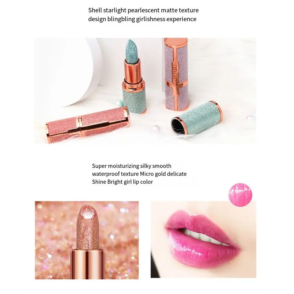 Waterdichte kleurveranderende lippenstift Temperatuurverandering Hydraterende fluwelen matte liptint Anti-schrale langdurige