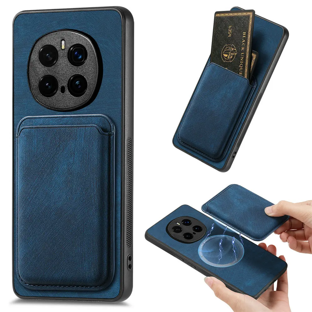 Funda de Lujo para Honor Magic 8 Pro 5G, Funda Trasera de Cuero 2 en 1 para Huawei Honor Magic 7 Lite, Honor Magic7 Pro 5 6 8 Lite