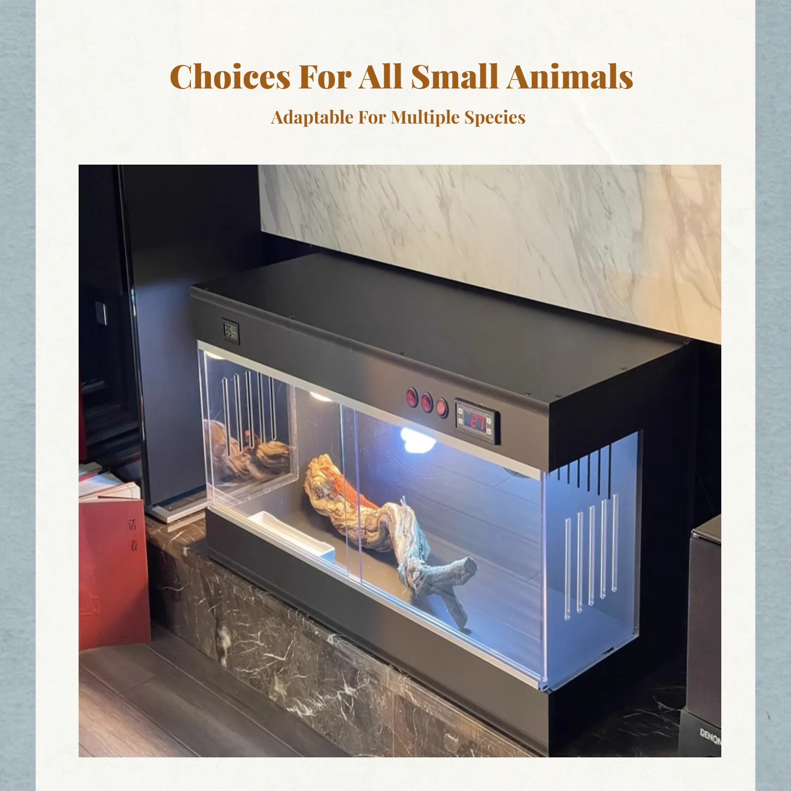 

Heated temp controller for turtles