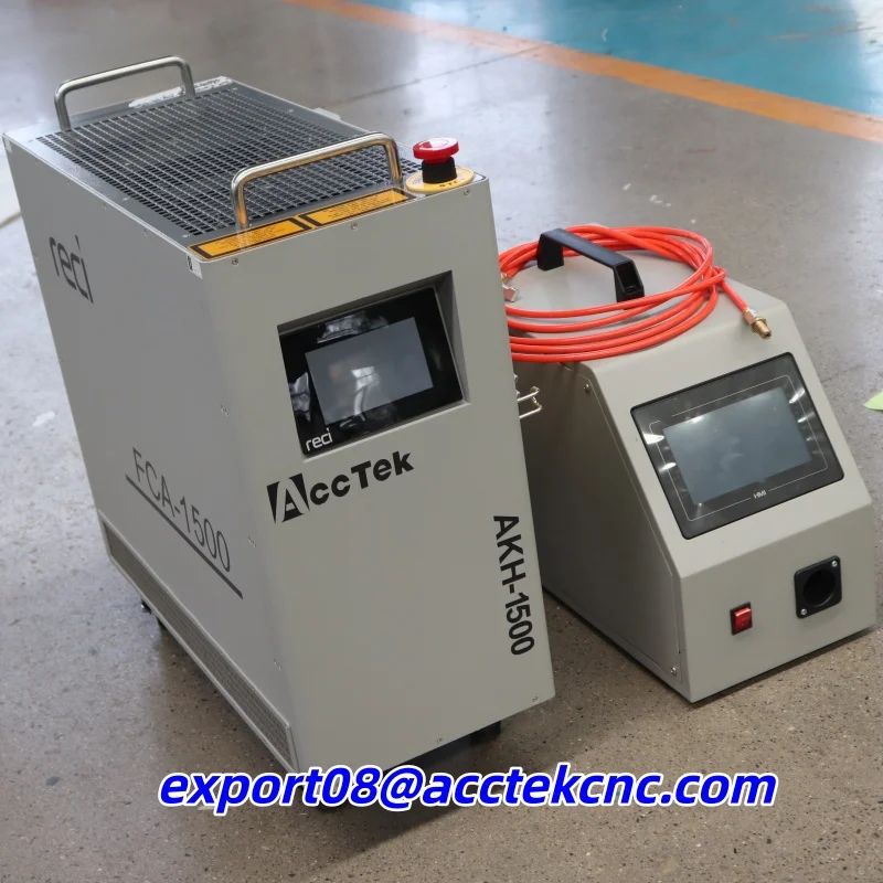 AccTek 1500W 2000W Portable Air cooling mini laser weld machine for Household metal welded handheld laser welding Equipment