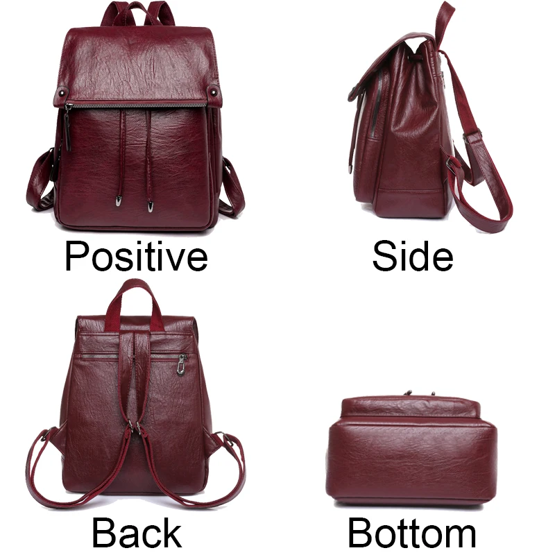 Brand Vintage Backpack 2023 Fashion Anti-theft handbag Large Capacity Travel Bagpack Luxury Designer Casual Lides Shoulder Bags