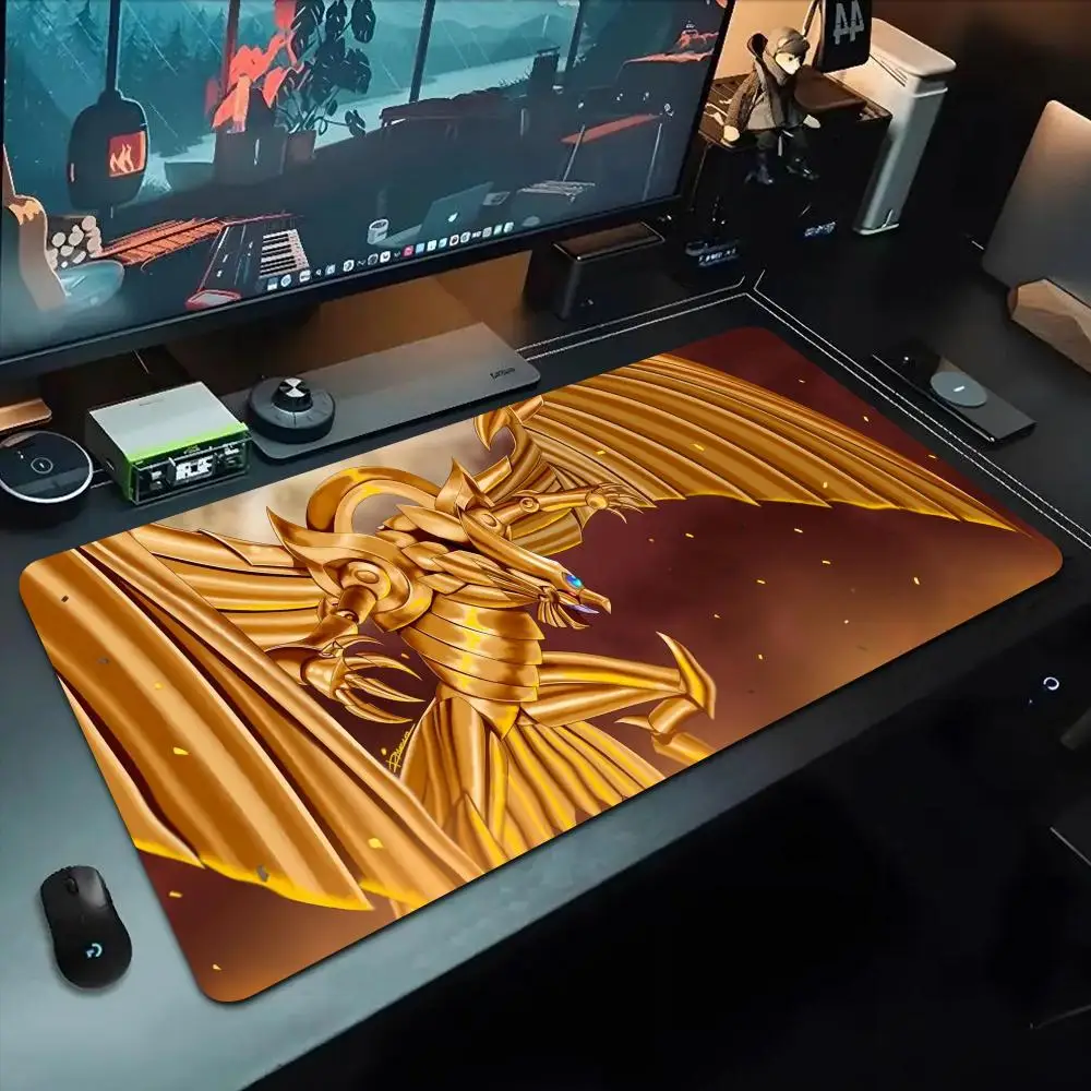 

he winged dragon of ra Mouse Pad 500X1000 mm Large Gaming Mousepad Gamer XL Rubber Otaku Keyboard Pad Laptop Desk Mat