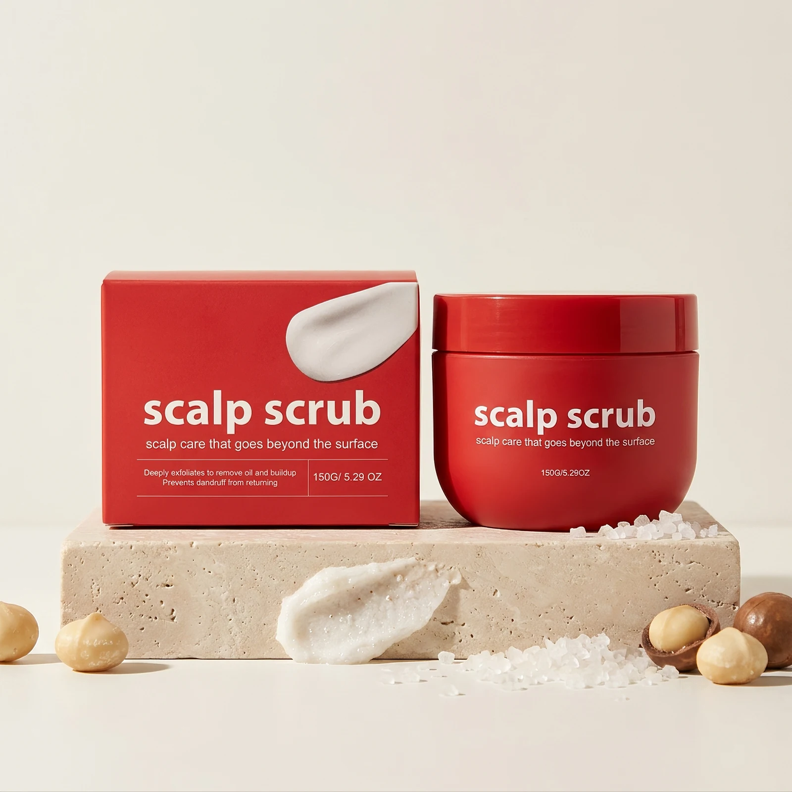Refreshing Scalp Scrub Nourish Hair Strands Oil Controlling Boost Hair Shine Deep Cleaning Reduce Scalp Odor Soothe Itchy Scalp