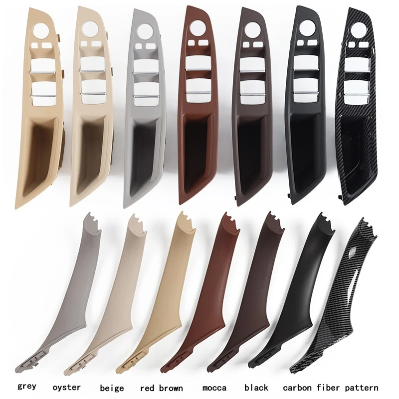 F10 F11 Interior Front Door Armrest Panel Trim Pull Handle Set Replacement For BMW 5 Series F10 F11 520i 523i 525i 528i 535i view 2