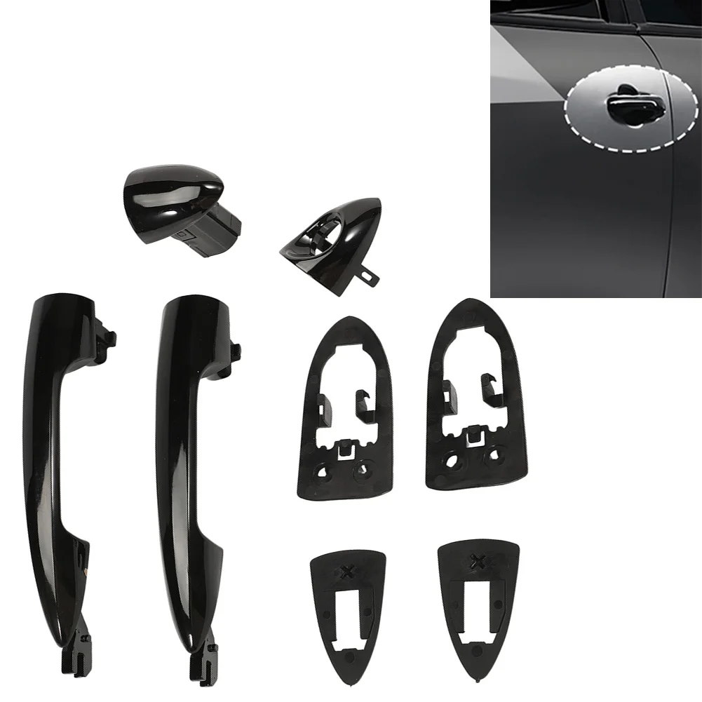 

1 Pair Front Door Handles For Alfa For Romeo For Giulietta 2156145296 156145295 Decoration Car Accessories