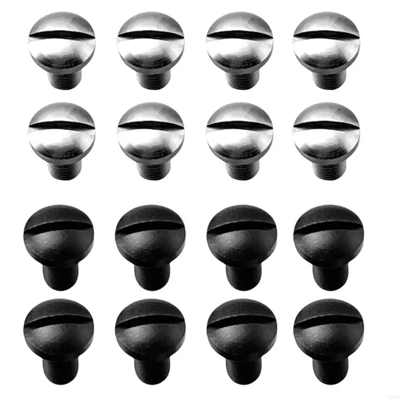 A2UD 8PCS 416 Thép không gỉ Vít có rãnh lông thay thế cho các bộ phận công cụ sửa chữa mô hình kẹp