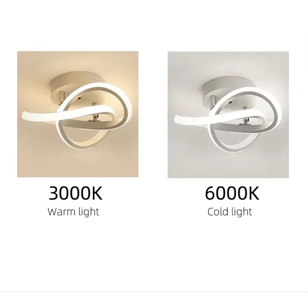 موردن جولة سقف ليد حديث مصباح إضاءة داخلية للمطبخ الطعام غرفة المعيشة الممر الممر ديكور غرفة نوم ضوء السقف