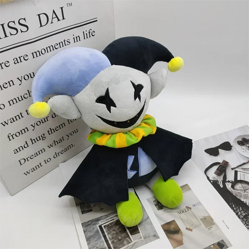 Jevil deltarune brinquedo de pelúcia dos desenhos animados ralsei lancer plushie bonecas animais bonecas de pelúcia figura decoração travesseiro presentes de natal