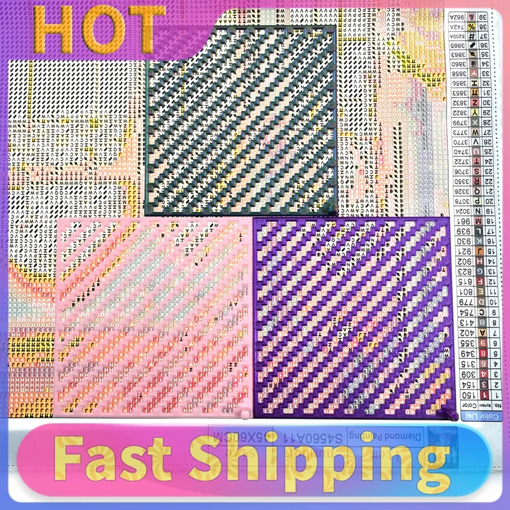Diamond Painting Step Ruler Multi-Purpose Stitch Craft Accessories Stepped Grid Positioning Ruler for Neat Drill Place