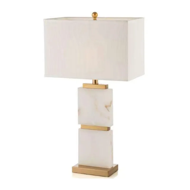 

Customized Mid-Century Modern Golden Cross Striped Ceramic Table Lamp with Light Emitting Diode Bulb