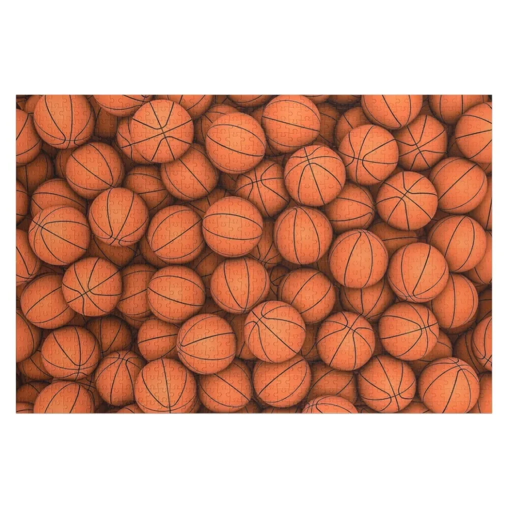 Basketballen Legpuzzel Aangepast speelgoed voor kinderen Aangepaste puzzel