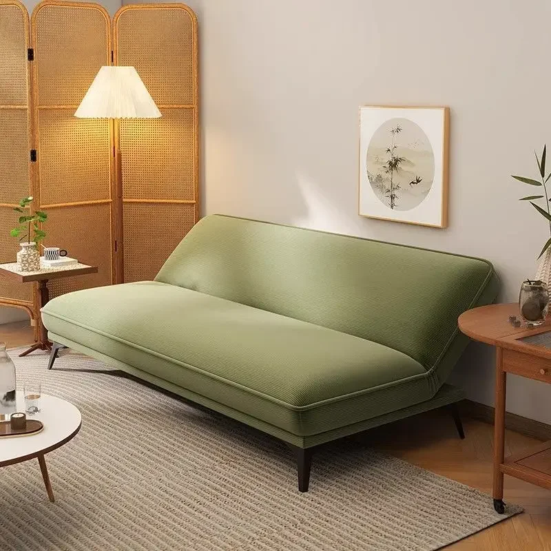 Lazy Folding Sofa Bed Small Apartment Multi-functional Double Office Sofal16