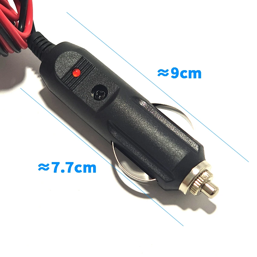 5M 12V 10A Car Cigarette Lighter Socket Extension Cord Cable Male Plug To Female Socket Adapter with Long Wire 2M