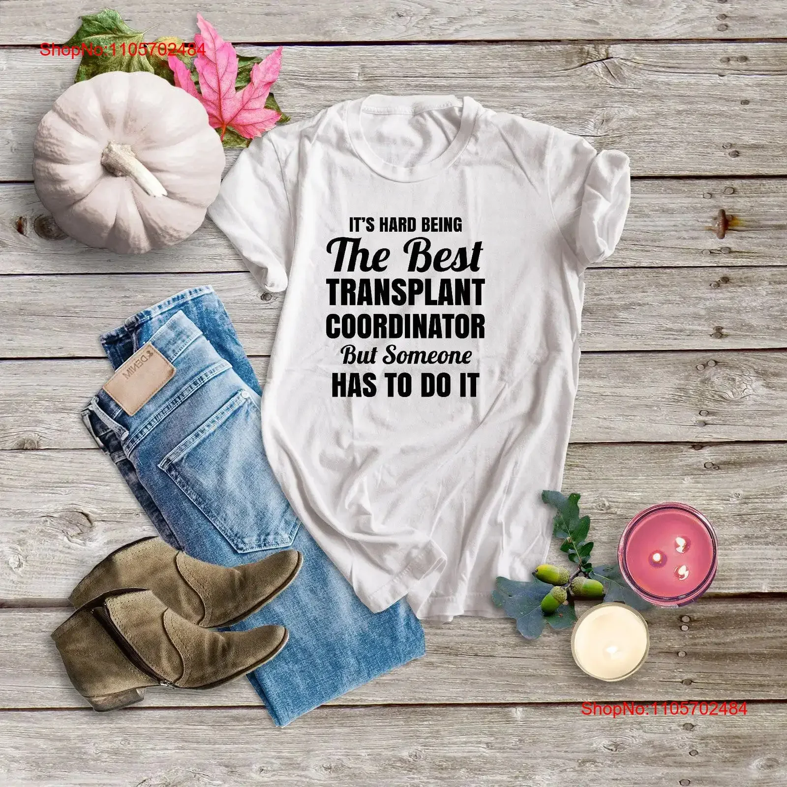 Transplant Coordinator T Shirt Leader Team Nurse Medical Professional Procurement vintage Washed homme Stylish fashion