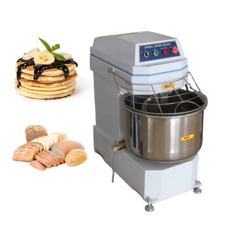 High Efficiency 40L Capacity Commercial Dough Mixer Flour Mixing Machine Chapati Dough Mixing Machine