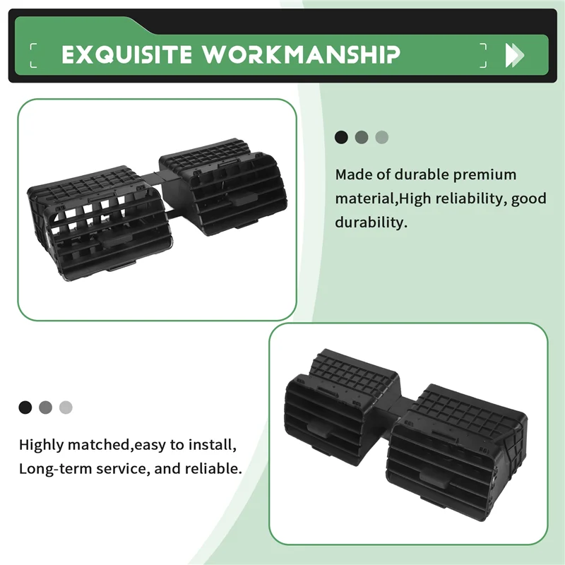 

A82E-Автомобильная розетка для кондиционера, внутренняя отделка приборной панели, вентиляционное отверстие переменного тока, центральная выходная рамка для Suzuki Swift 73610-77J00