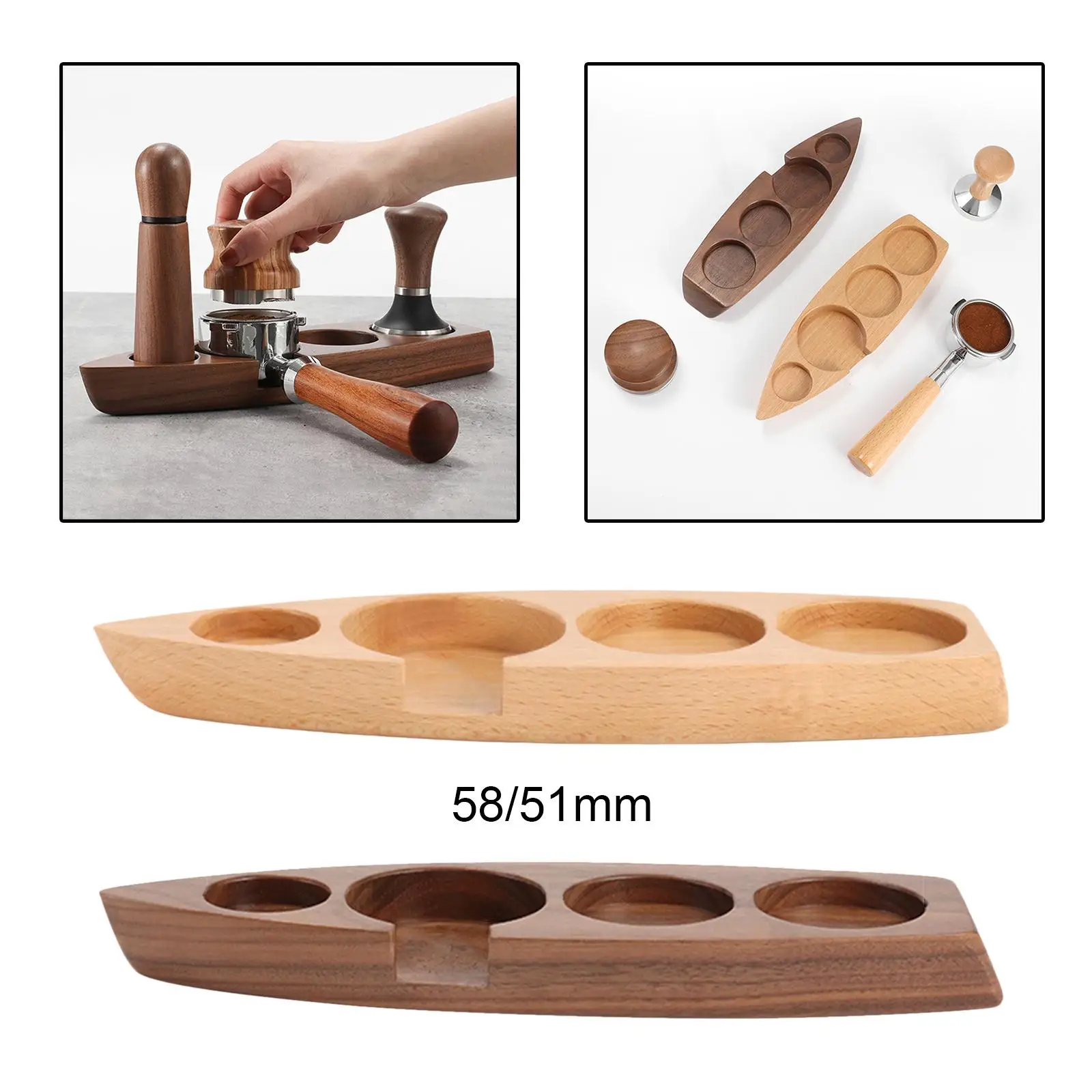 Твердый держатель для тампера для кофе, настольный органайзер для распределителя кофе