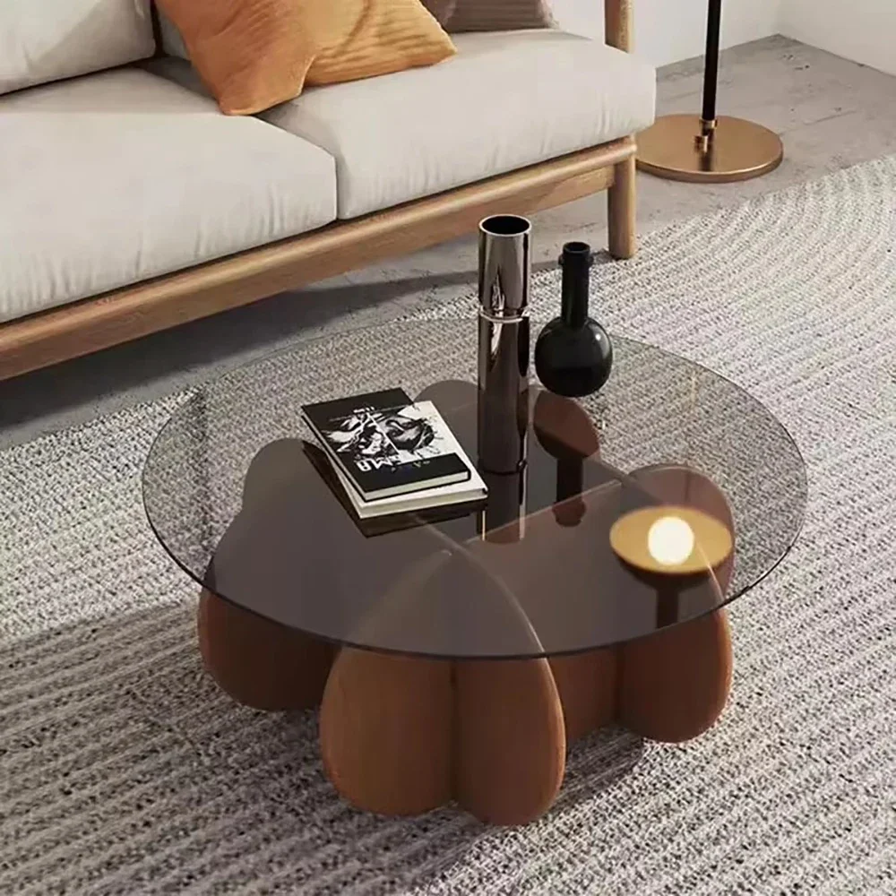 Compact Modern Coffee Table Living Room China Cute Nordic Minimalist Coffee Tables Round Glam Italian Couchtisch Salon Furniture