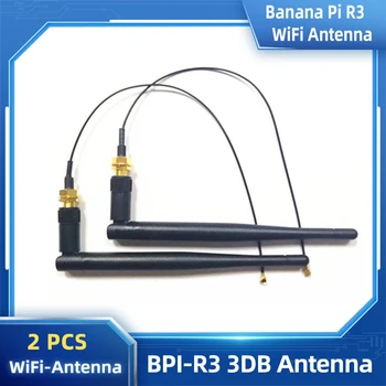 DIY Router geliştirme kurulu için muz Pi BPI-R3 WiFi anten 3DB