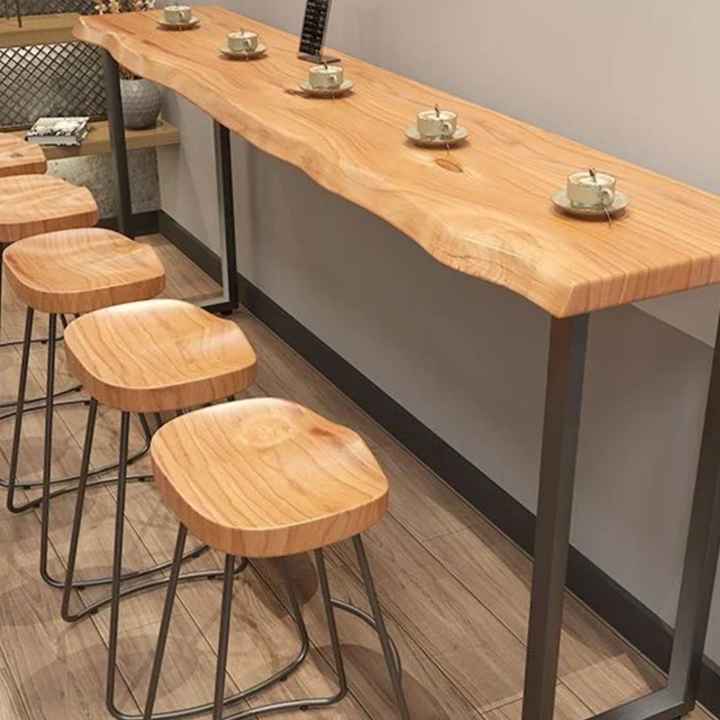 Nordic Marble Bar Table Advanced Originality Cocktails Bistro Bar Table Commercial Dining Night Club Furniture Mesa Alta FYBT