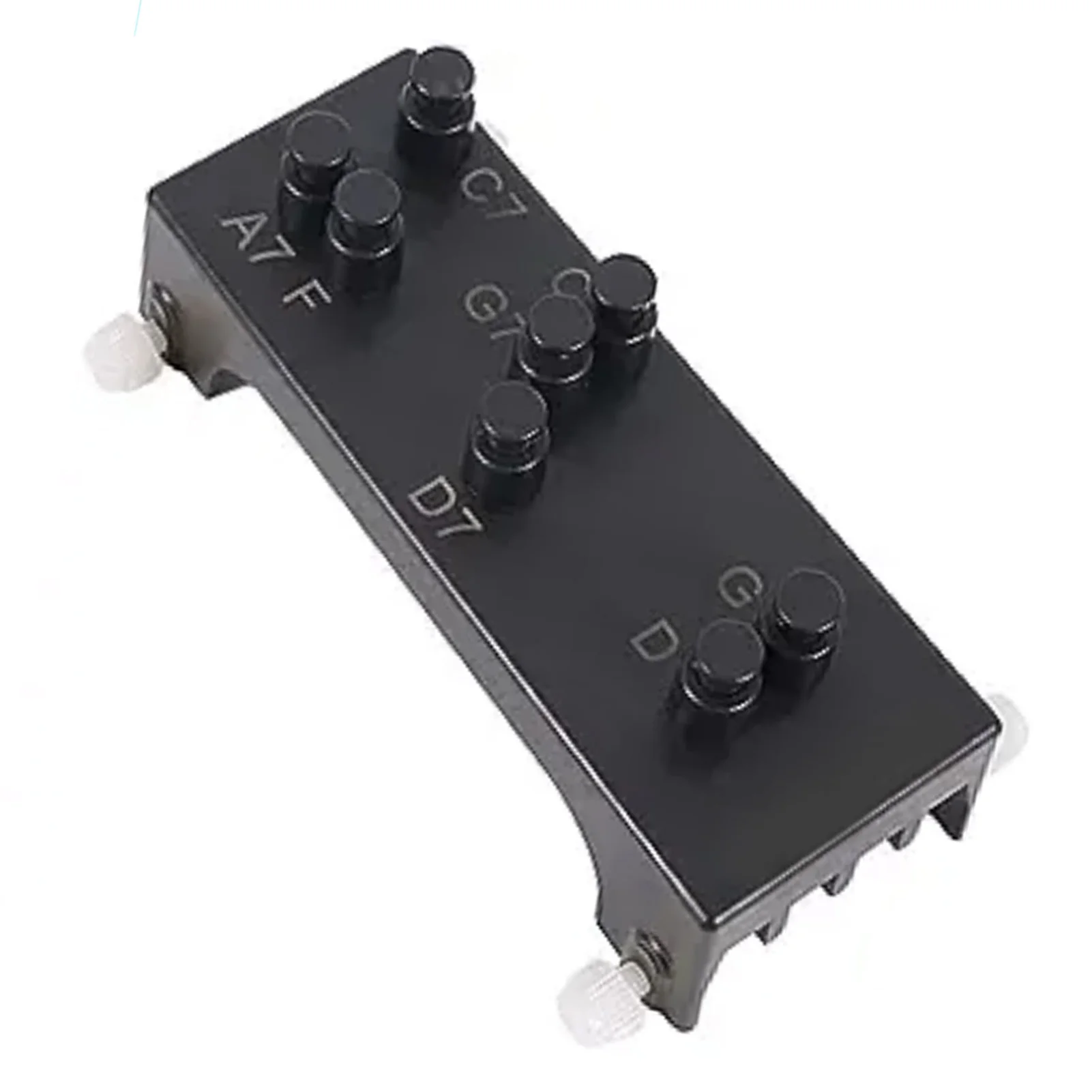 

Ukulele Chord Trainer, ABS and Cork Material, Quickly Change Chord Assisted Learning Tool, Includes 1 Trainer, 1 Guitar Score,