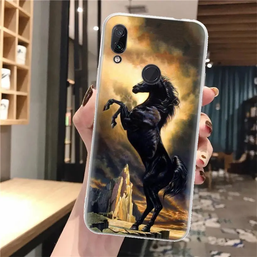 Horse Great Beauty Galloping Soft Phone Case For Xiaomi Mi 12T 11T 10T 9T 11 10 Lite 12 Pro 12X 11i 9 8 13 5X 6X Ultra Pattern H