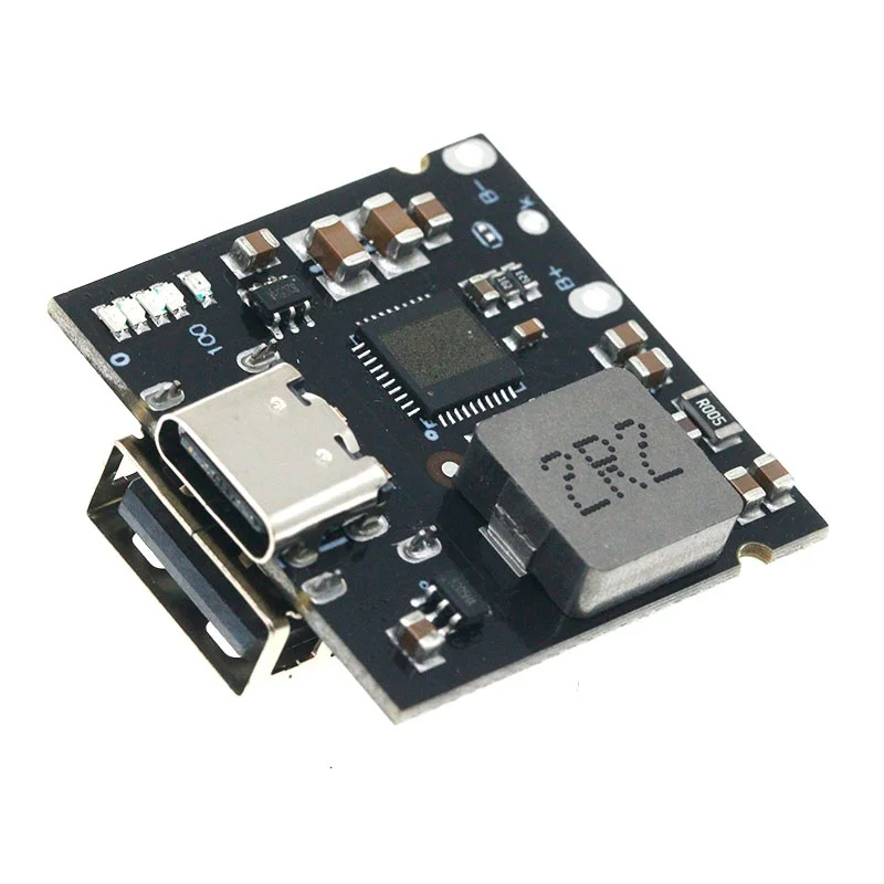 QC4.0 QC3.0 Type-C USB 5V 4A Boost Converter Step-Up Power Module Mobile Power Bank Accessories With Protection LED Indicator