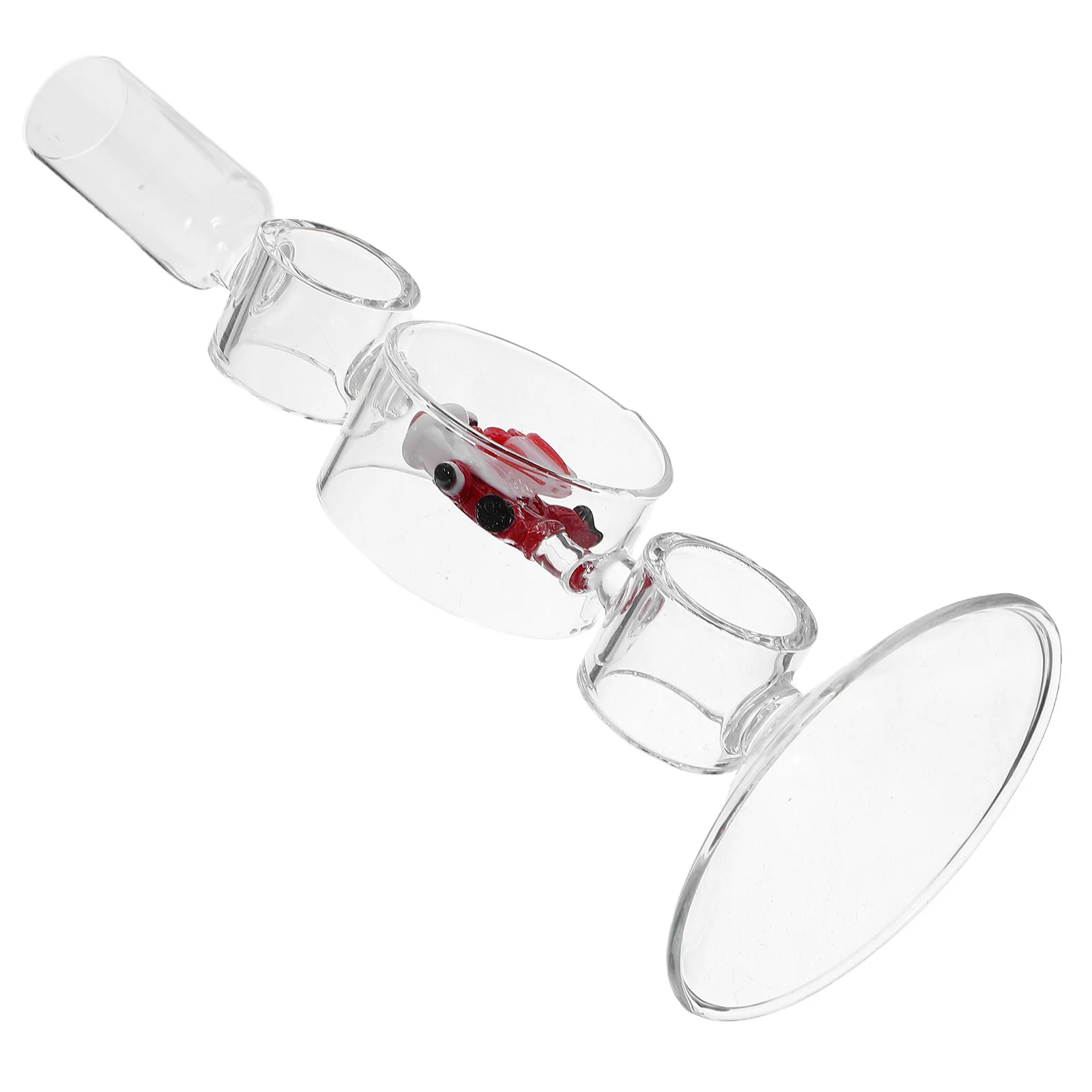 

Christmas Glass Candelabra Candlesticks Clear Taper Holders Elegant Wedding Table Centerpiece Decor Glass Votive Holder