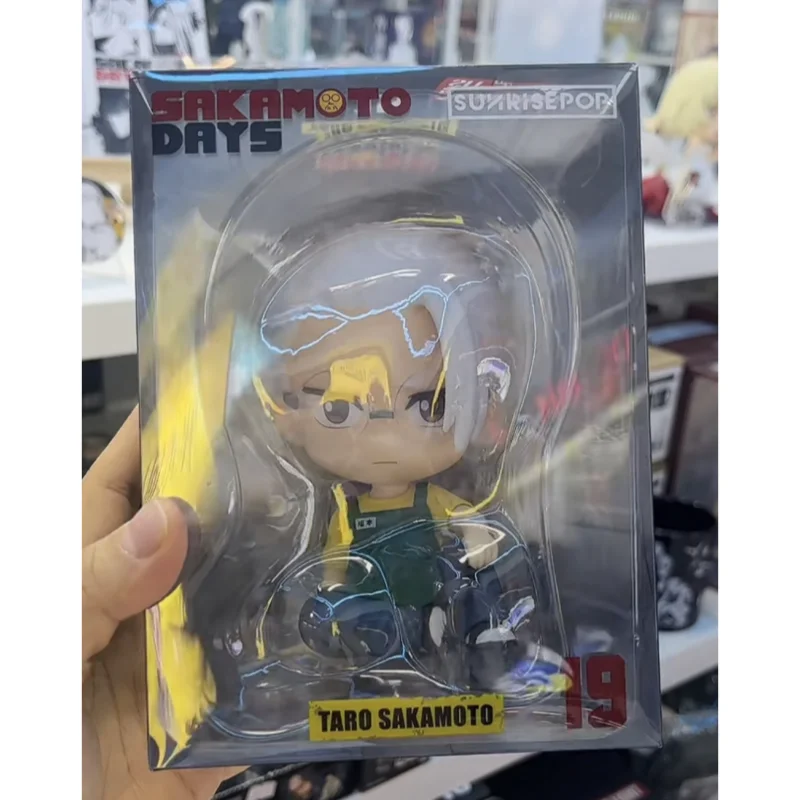 Originele Sakamoto Days 12cm Anime Figuren Yoichi Nagumo Sakamoto Taro ‌   Model Desktop Ornament Zithouding Speelgoed Randapparatuur