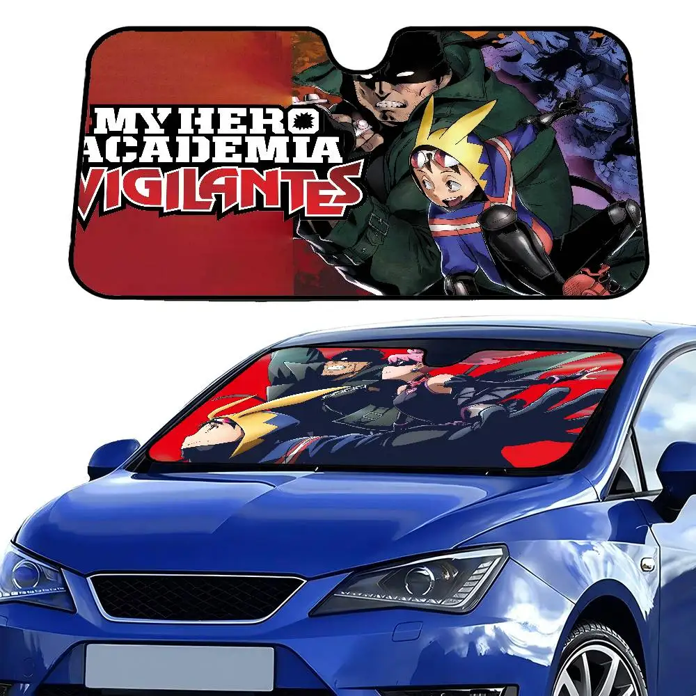 

Vigilantes солнцезащитный козырек на переднее окно, черная защита от ультрафиолета, затемняющая ткань, козырек на лобовое стекло, автозанавес, солнцезащитный козырек, подарки