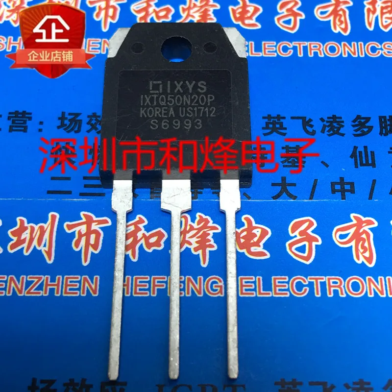 5PCS-10PCS IXTQ50N20P TO-3P 200V 50A NEW AND ORIGINAL ON STOCK