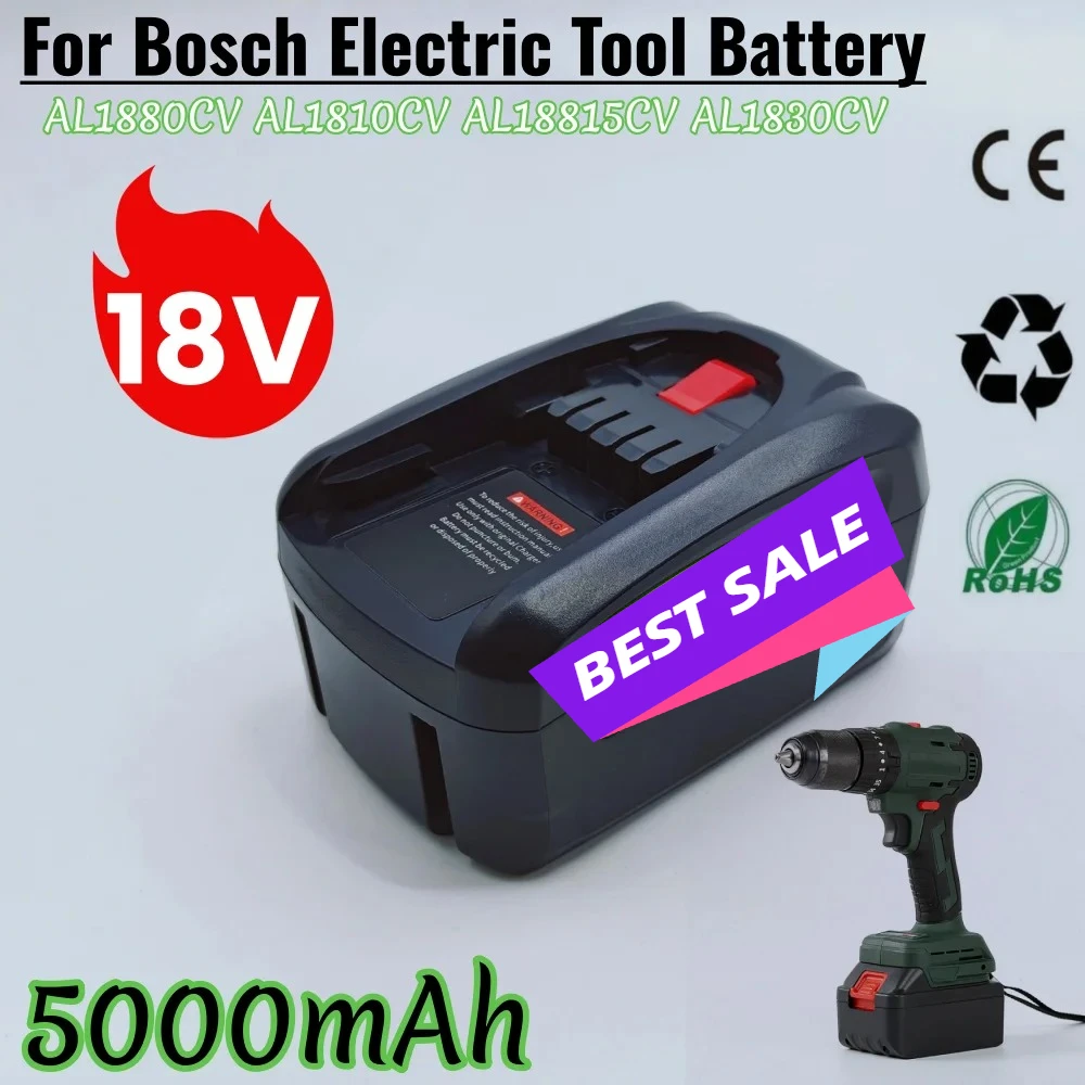 

Для Bosch PBA 18 В Сменный аккумулятор для Bosch для дома и сада PBA PSB PSR 18 В Аккумуляторные инструменты AL1880CV AL18815CV