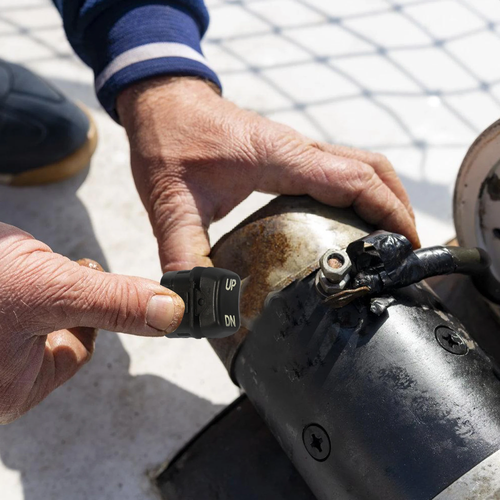 Outboard Motor Trim Replacement For Boat Switch Assembly Replacement for Boat Durable Plastic-Compatible Brands