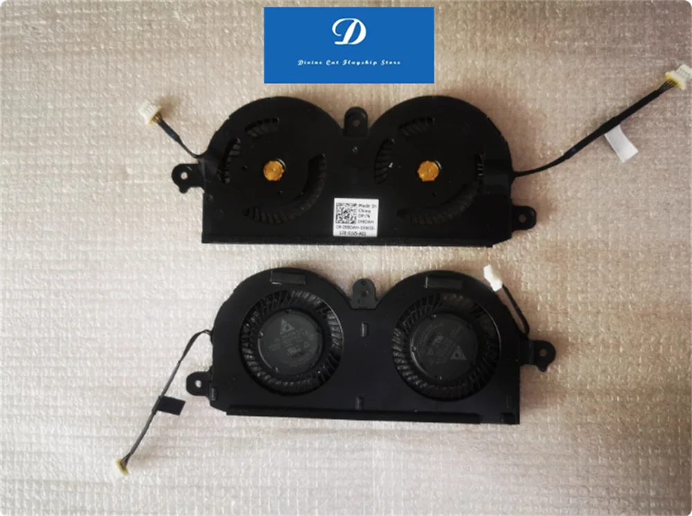 

Original FOR Dell XPS 13 9370 9380 9390 P82G 9305 0980WH Fan