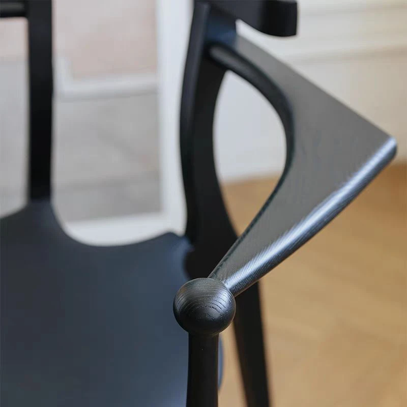 Nordic Mid-century Dining Chairs Wooden Soft Dining Chairs Mini Modern Armchairs Chair Living Room Furnitures Chair Individual