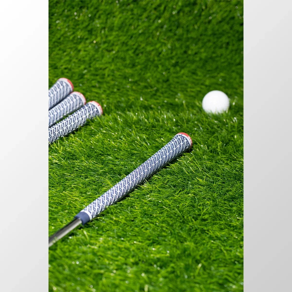 13 pz/lotto Z-golf Manopole in Ferro e Legno Gomma Pura Golf Grip Club Standard e Midszie Agarre Del Palo De Golf