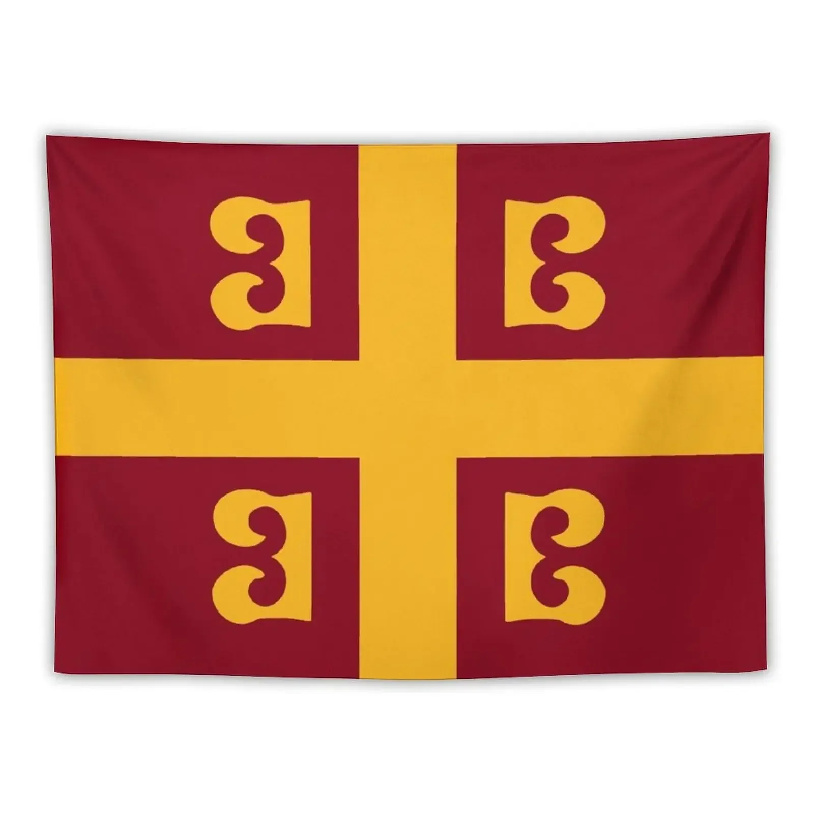 Byzantine Flag Tapestry Room Design Decoration For Bedroom Tapestry