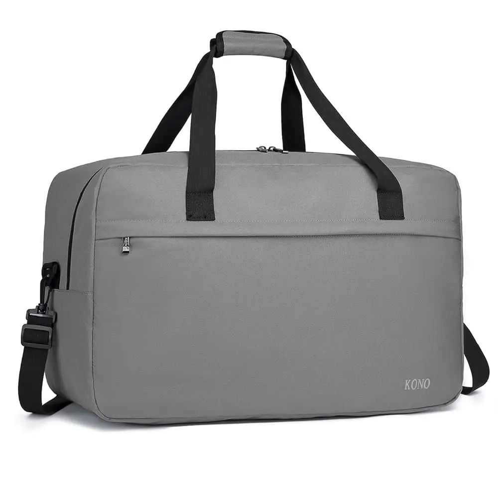 

Бесплатная доставка: Дорожная сумка Kono Travel Duffel Bag 48 л, большая ручная кладь, спортивная сумка-тоут, сумка для спортзала, сумка для выходных, дорожная сумка для мужчин и женщин, 21.65"x13 дюймов