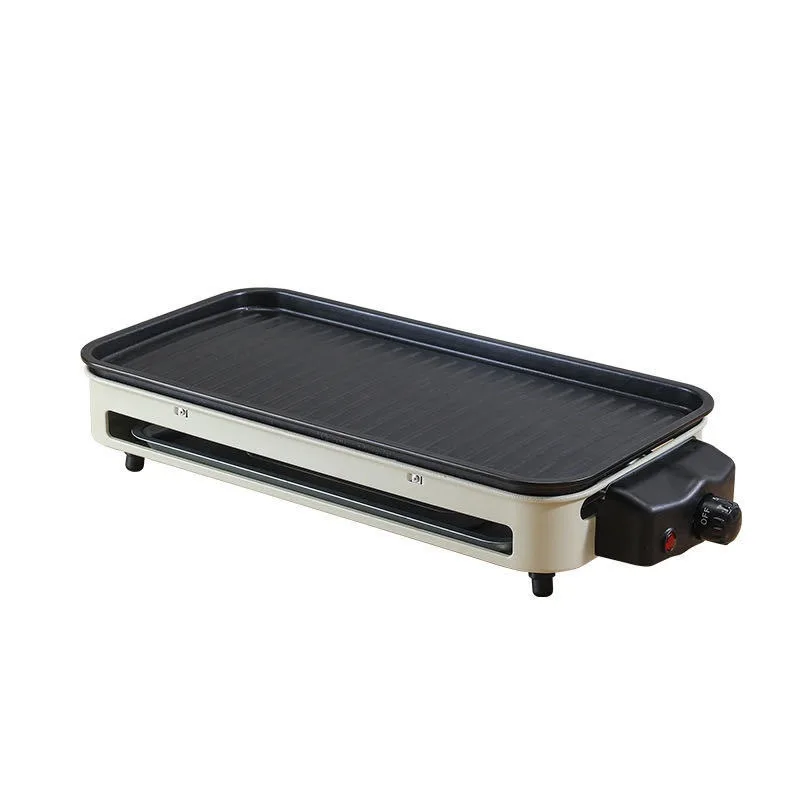 hot-selling multi-function non-stick electric barbecue baking pan indoor non-smoking household hotel electric baking pan