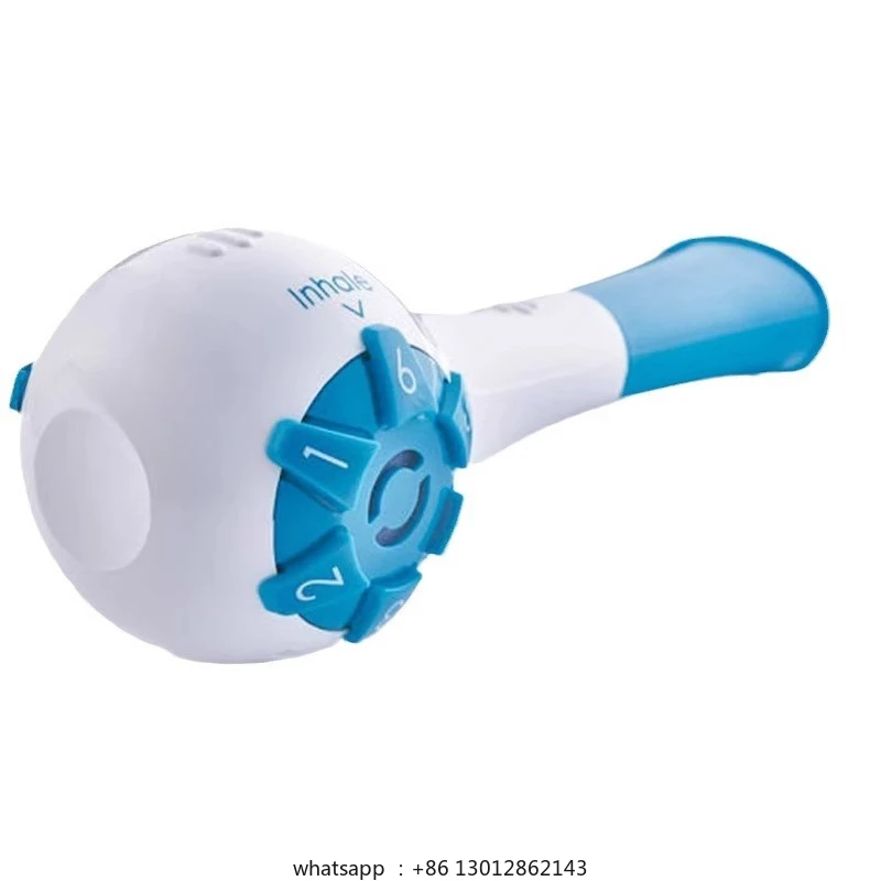 

Pulmonary function breathing training device rehabilitation device