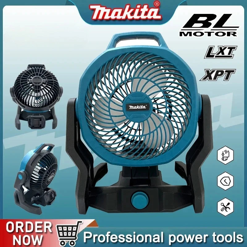 

Аккумуляторный электрический вентилятор Makita 270 ° Вентилятор для палатки с поворотом головки, беспроводной вентилятор для кемпинга на открытом воздухе, циркулятор воздуха