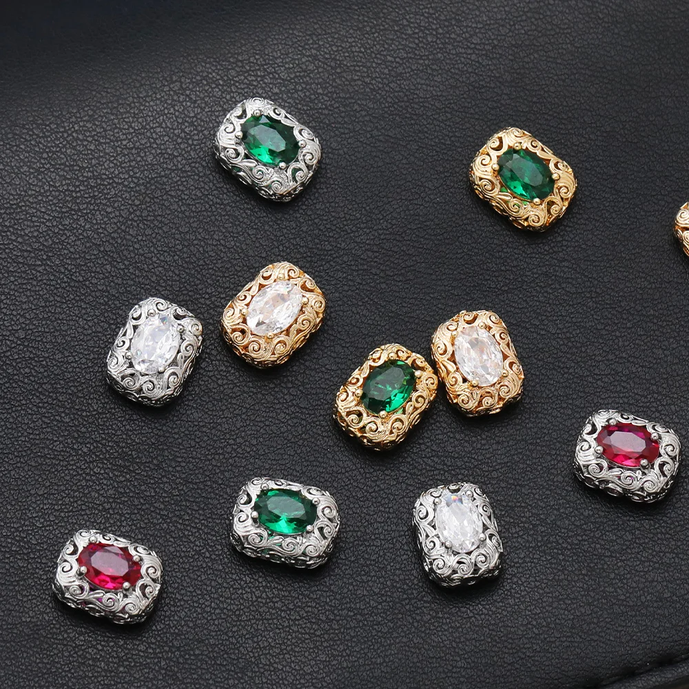 

Cordial Design 20Pcs 9*12MM Jewelry Findings/Copper/Rectangle/Bracelets Accessories/Hand Made/Genuine Gold Plating #195071