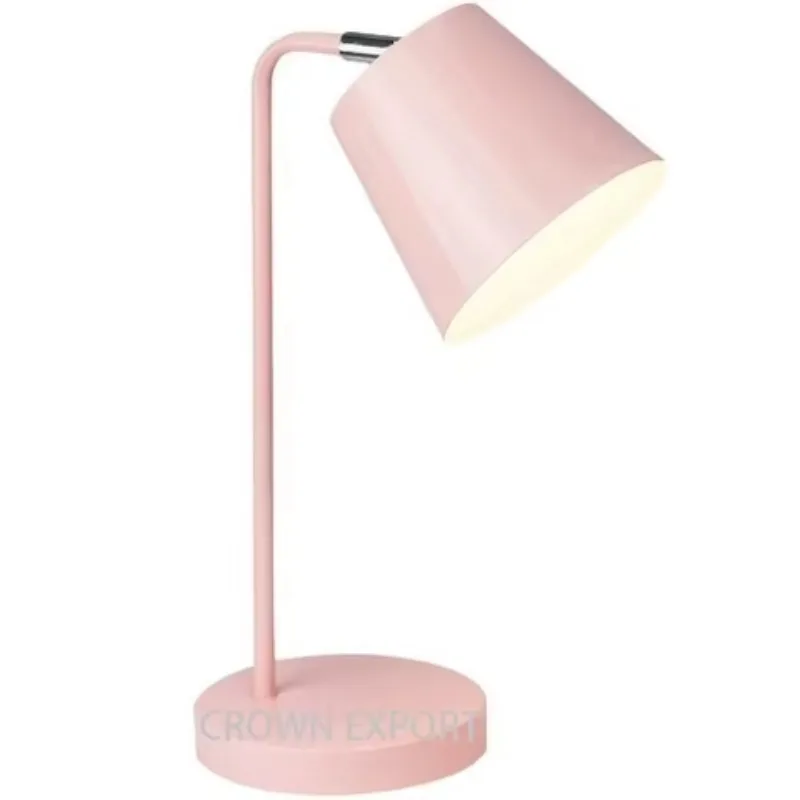 

Desk lamp pink adjustable learning lamp medium led office desk lamp multi-purpose night