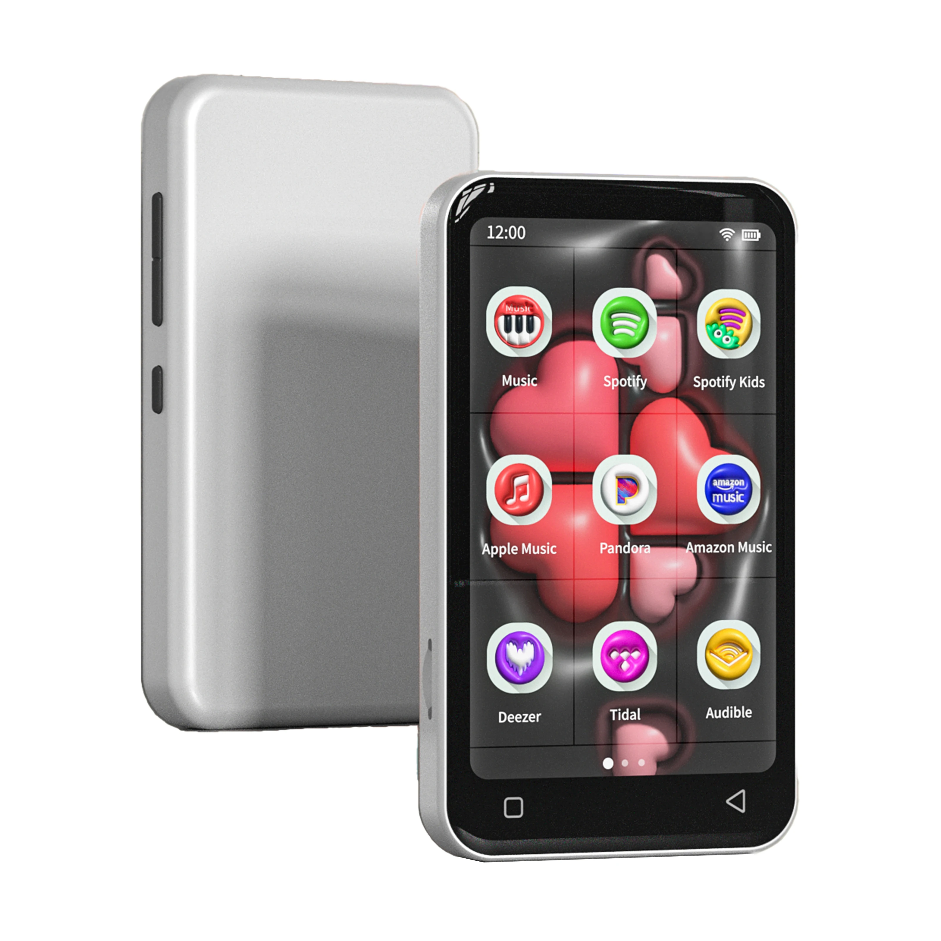 عرض ساخن لعام 2025 مشغل موسيقى MP3 للأطفال مع توسيع 1 تيرا بايت مكبر صوت مدمج Deezer Tidal ومسموع يدعم WAV Audio Forma