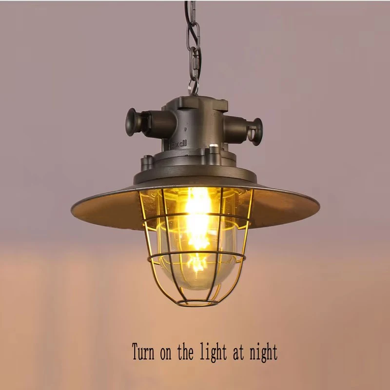 American Retro Loft Chandelier Silver Industrial Iron Chandelier Cafe Pub Bar Study Restaurant Dining Room Kitchen Lighting Lamp