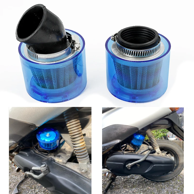 Motorcycle 35MM 38MM WaterProof Air Filter Cleaner For 50cc-250cc ATV Off-Road Pit Dirt Bike Motorbike Splash Proof Accessories